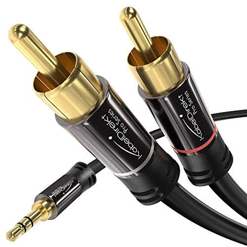 Cable Divisor Kabeldirekt De 3,5 Mm A Rca, Cable (10 Pies De 0