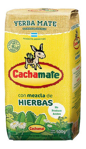 Cachamate Yerba Pack of 3 Units, 500g Each 0