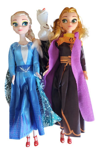 Frozen Anna and Elsa Singing Let It Go (Spanish) 2