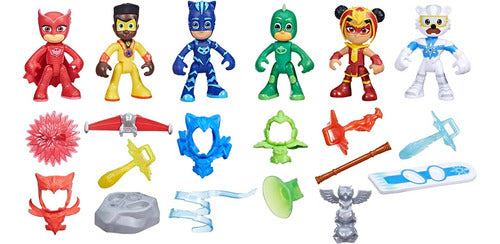 Muñecos Pj Masks Power Heroes Meet The Power Figure Set 0