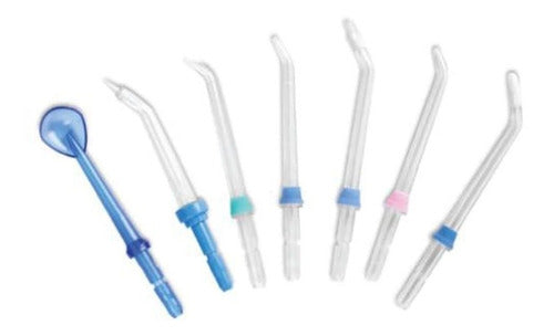 Nicefeel Set of 7 Waterpulse Compatible Tips for Oral Care 0