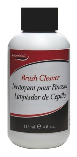 Limpiador De Pincel Brush Cleanser Supernail 118ml 0