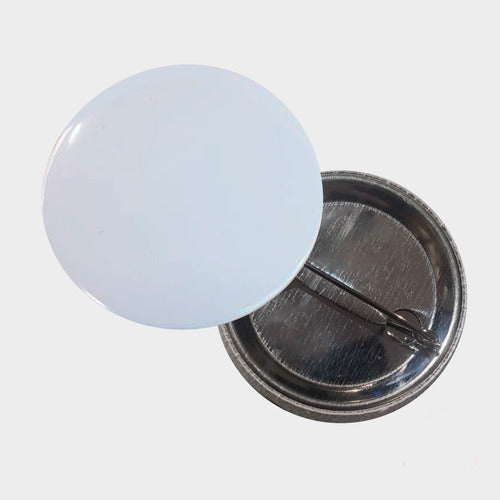 Nicobuttons Sublimable Pin Button 44mm X 50 Units 0