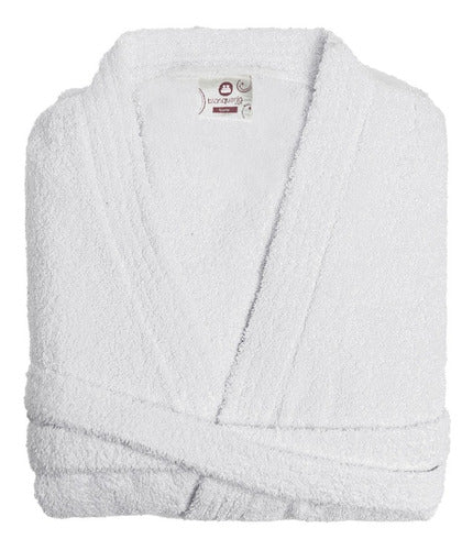 Classic Cotton Bathrobe for Men and Women - 100% Cotton, Sizes S-M-L-XL 0