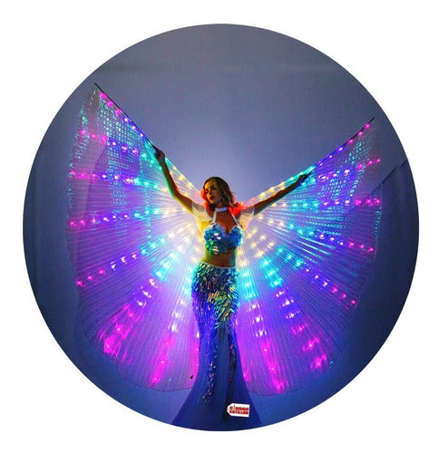 Party Store Alas Led Multicolor Fiesta Belly Dance 100 X 200 Cm - Cc 0