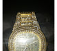 Full Ice Combo Simil Gold Cuban 50cm + Bracelet + Patek Watch 4