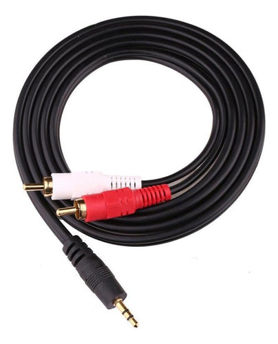 Lianda Cable RCA RCA Audio Video Male Male 1.8 Meters 3x3 Connectors 0