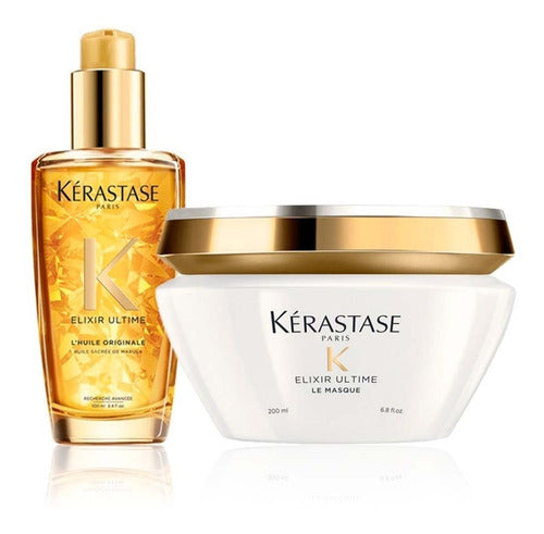 Kérastase Elixir Ultime Masque Elixir + L'huile Original 0