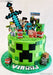 Mi Lugar Favorito Torta Minecraft 70 Personas 3