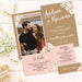 Entre Tintas y Papeles Customizable Wedding Invitation Card Set 7