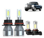 A1 Para Lâmpadas Led Hb4 2003-05 Dodge Ram 1500 2500 3500 0