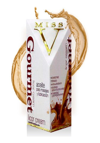 Miss V Combo Kit Aceite Intimo X4 Sabor Cupcake Licor Cream 2