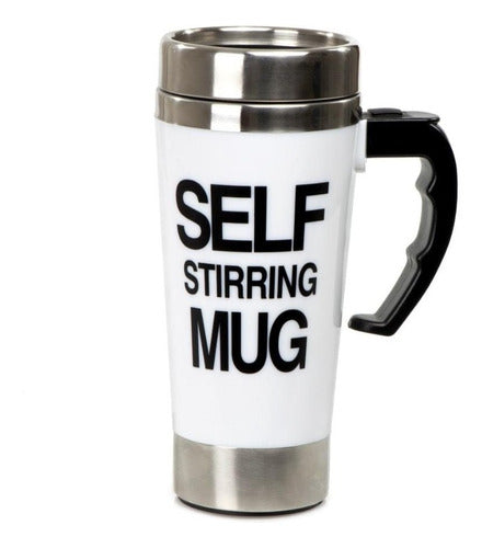 Self Mug Thermal Mixing Cup Battery Operated, Coffee Mug 0