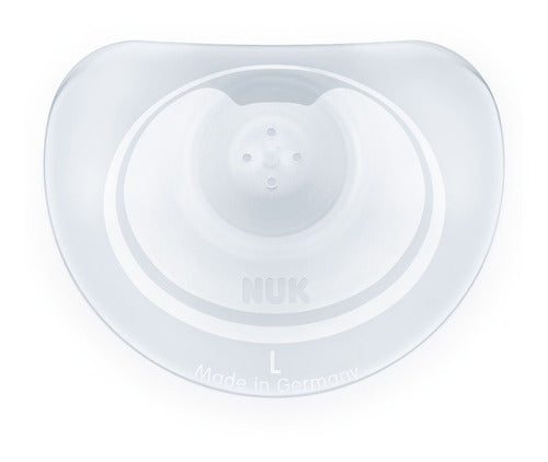 NUK Silicone Nipple Shields X 2 Units with Protective Case M L 2