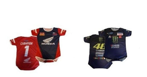 Baby Onesie Honda Yamaha Motorcycle - Trapote Racing 2