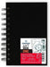 Sketchbook Espiral Canson One 80fls A6 + Lapis Rembrandt 3