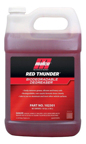 Apc Red Thunder Biodegradable Limpiador Multiuso 1 Gal. 0