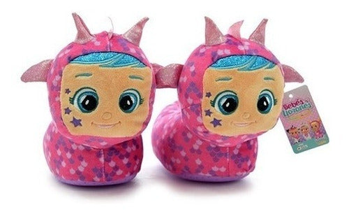 Phi Phi Toys Cry Babies Bruny Plush Slippers - 11060 0