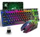 Ziyou Lang Wireless Gaming Keyboard and Mouse Combo with 87 Keys 0