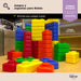 Giant Building Blocks Kids Toy Set of 50pcs by New Plast 5