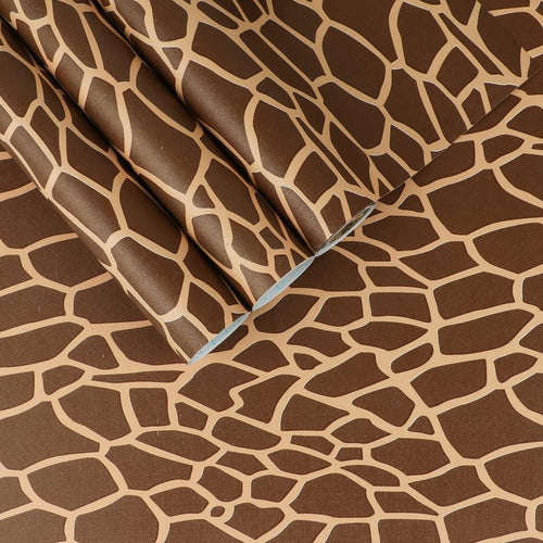 Le Monde Animal Print Giraffe Adhesive Wallpaper 1