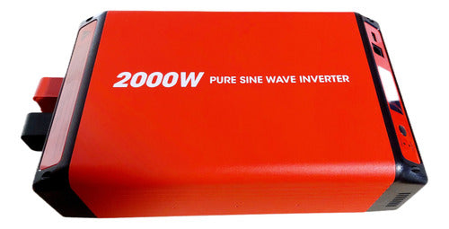 Inversor Solar Onda Sinusoidal  12v 2000w Bridna Certif Ce 0