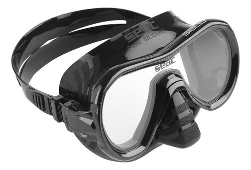 Seac Giglio, Snorkel and Diving Mask for Adults and Young Divers 4