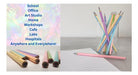 Rainbowlovers Recycled Rainbow Paper, Eco-Friendly, Set of 12 Colored Pencils HB for School and Office 1