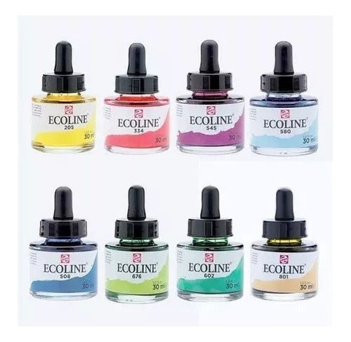 Talens Ecoline Liquid Watercolor Ink 30 ml 0