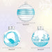 Meloki Christmas Ball Ornaments 24 Carat, Set of A 1