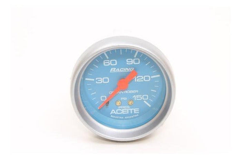 Orlan Rober Oil Gauge Options 150 PSI 52mm Racing Cel 0