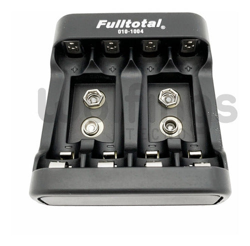 Fulltotal 1 Rechargeable 9V Battery 200 mAh + Micro USB Charger 1