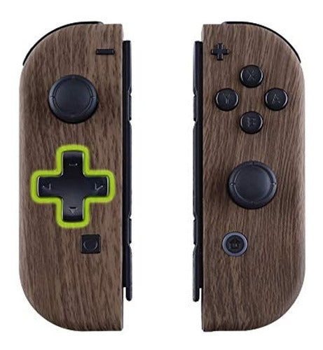 Carcasa Del Controlador De Mano Joycon De Tacto Suave De Gra 0