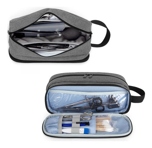 Trunab Stethoscope Carrying Case Hold 2 Stethoscopes Or BP Cuffs, Compatible With 3M Littmann/MDF/ADC 0