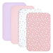 ~? Mini Portable Crib Sheets 4 Pack Para Niñas (38  X 24 ), 0