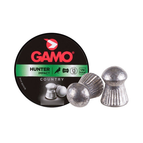 Balines Gamo Hunter 5.5 X250 - Caza - Aire Comprimido Y Co2 0