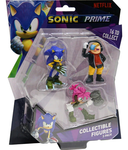 Vulcanita Sonic Prime Collectible Figure Doll X3 1