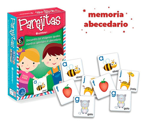 Juego De Memoria Con Abc Parejitas Smart Games - Toy Store 2