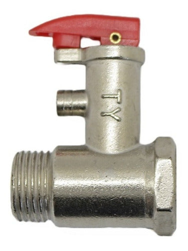 Bram-Metal Relief Valve for Electric Water Heater 1/2"M x 1/2"F X6 U 0