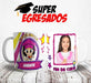 Plantillas Tazas Egresaditos Superheroes Diseños Sublimar #4 7