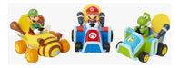 Pack 3 Figuras Mariokart Yoshikart Y Luigikart Originales 1