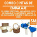 Kit Mudanza Cintas De Embalaje X6 + Racionador 48x100 3