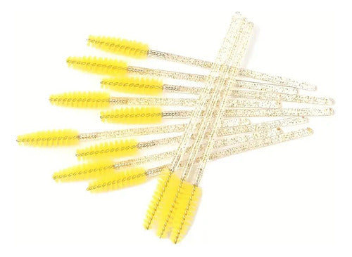 Pack of 1000 Disposable Eyelash and Eyebrow Brush Combs Extensions 2