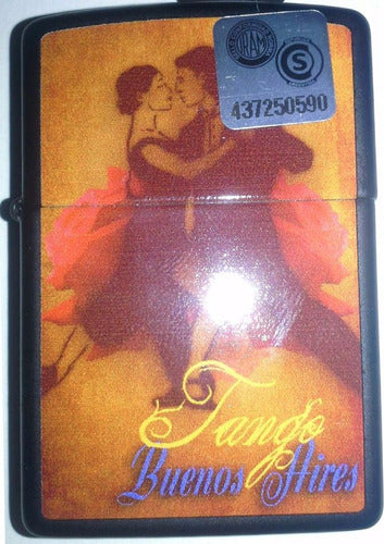 Zippo Tango Buenos Aires 4910 Lighter with Case 28184 0