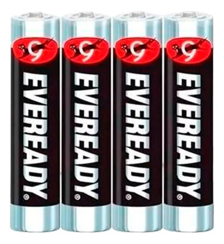 Pilas De Carbon Eveready Aa X4 Blister Super Oferta Febo 0