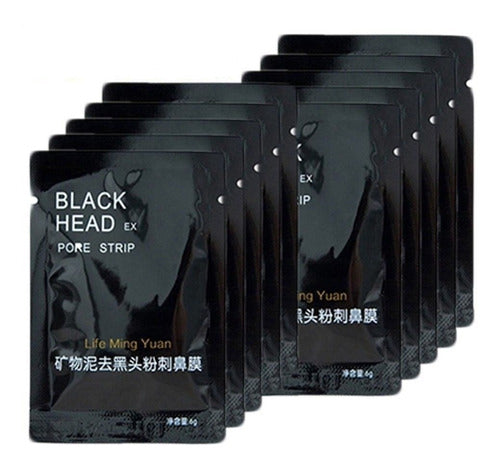 3 Blackhead Pore Strips - Imported - 3 Mascaras Limpiador Facial Black Head Pore Strip -Importada
