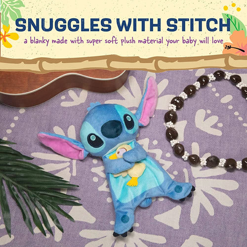 Kids Preferred Disney Stitch Snuggle Lovey, Blue 1