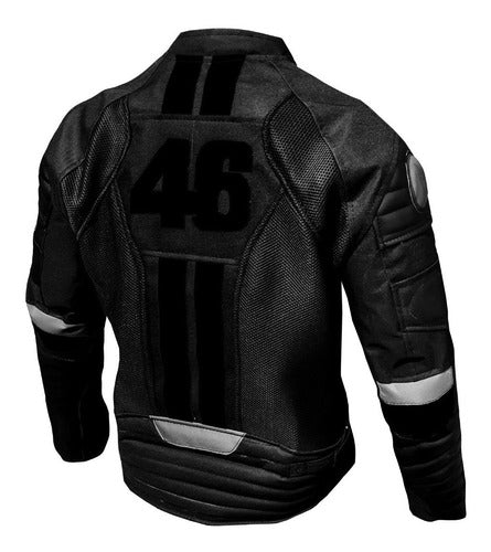 DLR Style Campera Moto De Verano VR46 Con Protecciones Ventilaciones 5