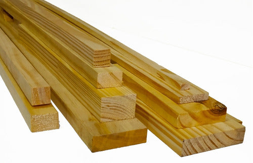 Pine Elliotis Wood Strip 1 x 5 x 3.66m 2