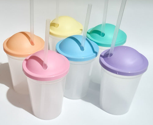 Popurrí Plastic Souvenir Milkshake Cups (25 Units) 4